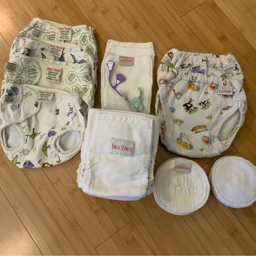 IMSE VIMSE Organic Cloth Diaper Set